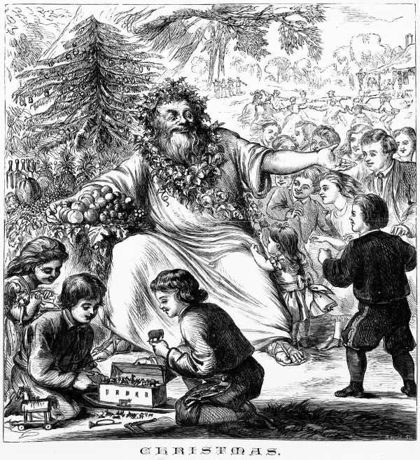 'CHRISTMAS', Robert Bruce, 1871 