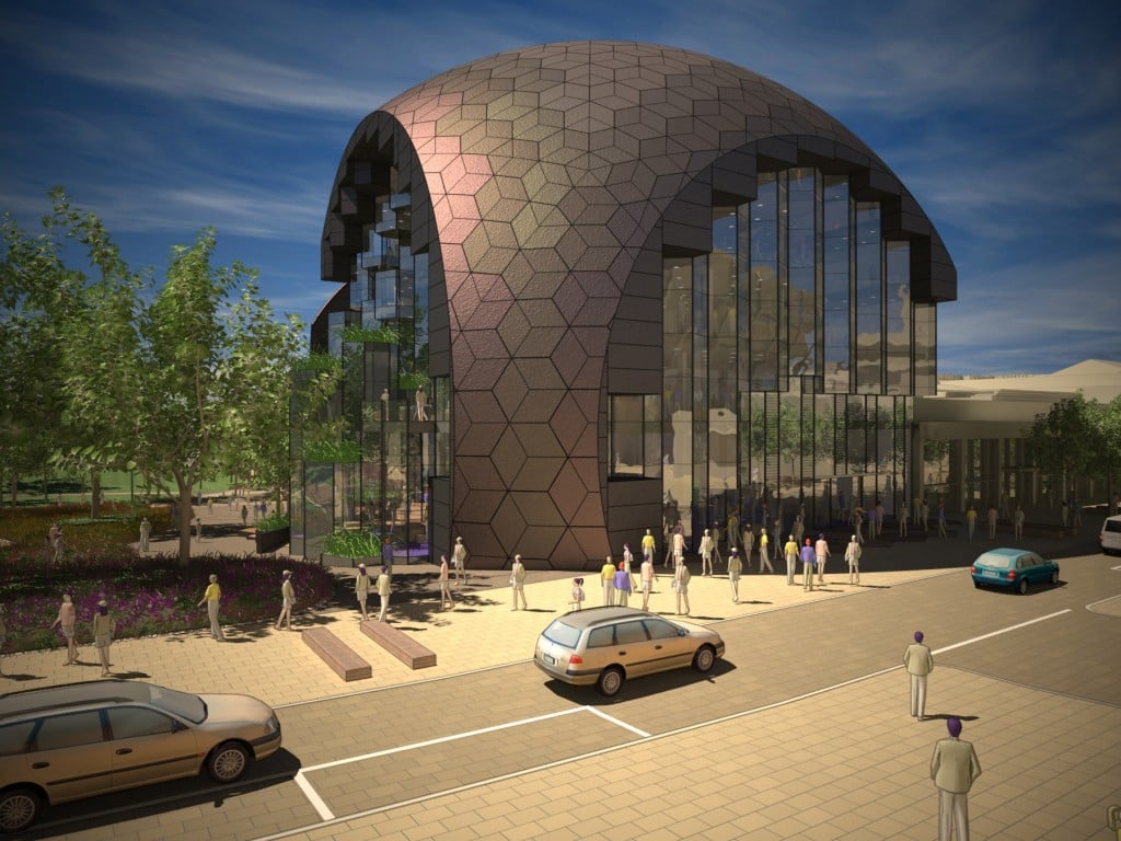 Plans for the new Geelong Library