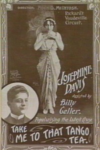 A 1914 postcard advertising the latest dance craze.