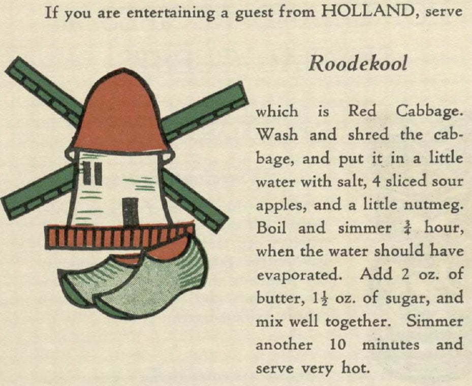 A recipe for roodekool 