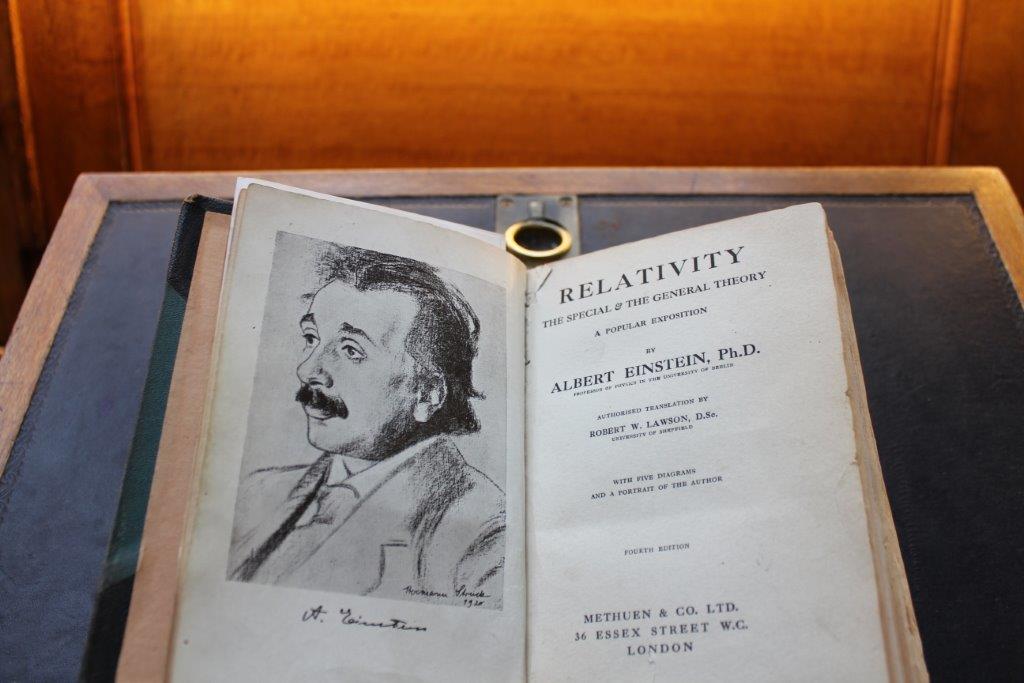 Relativity: the special and the general theory, 1921, Albert Einstein