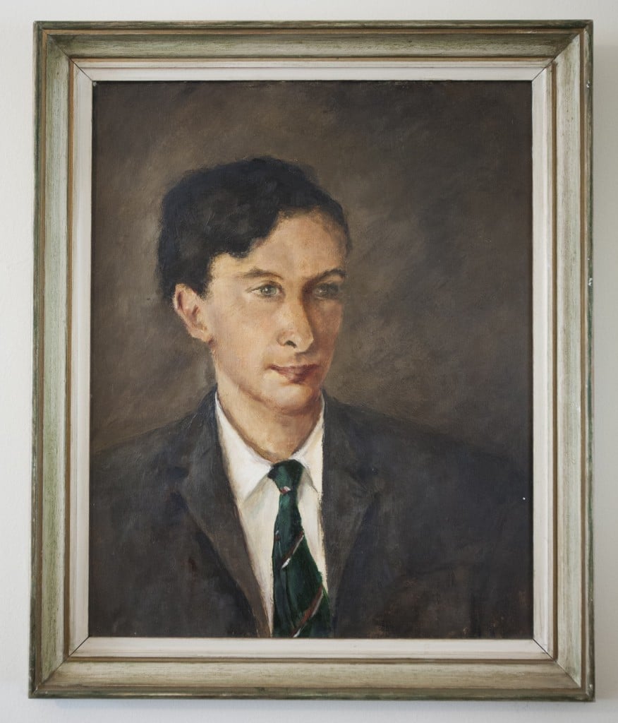 Half length portrait of a John Emmerson in a suit and tie