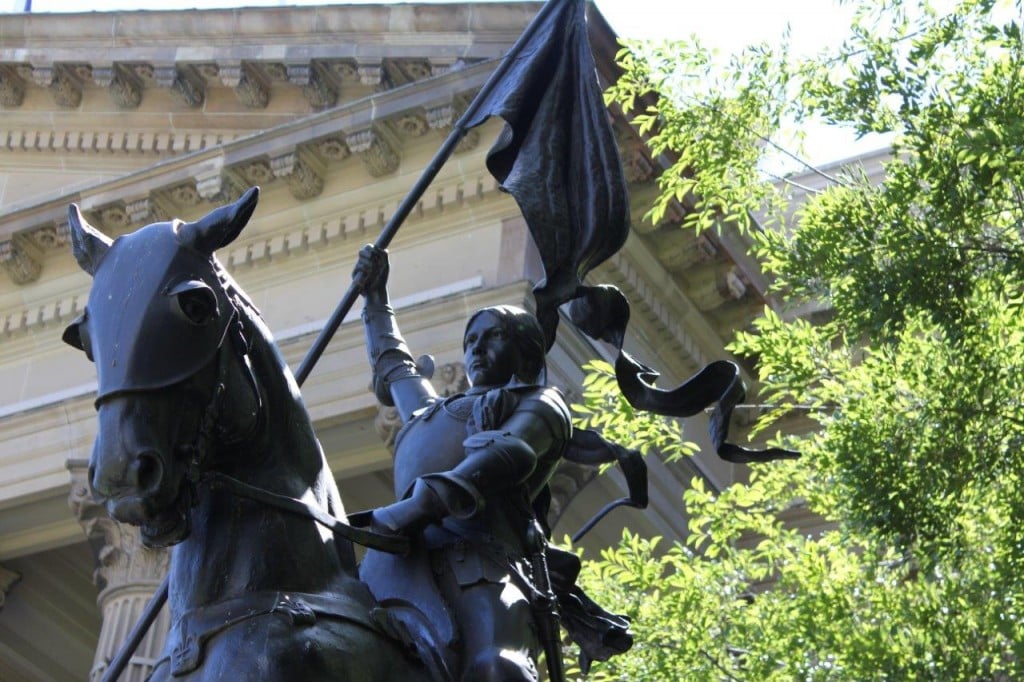 Image of Joan of Arc statue by Emmanuel Frémiet 