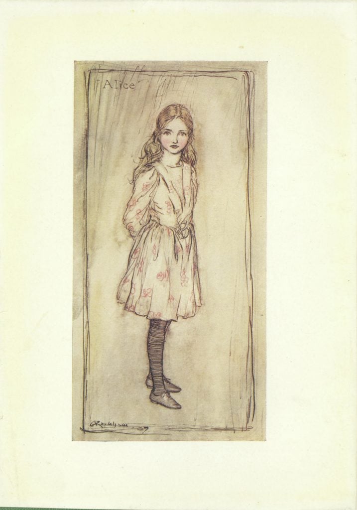 Image of Alice in Carroll's Alice's adventures in Wonderland
