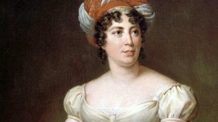 Portrait of Mme de Staël