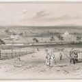 Cremorne Gardens from South Side of Yarra nr Col- Andersons, ST Gill, 1855