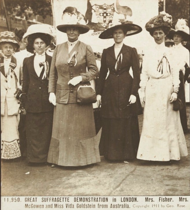 Great suffragette demonstration in London