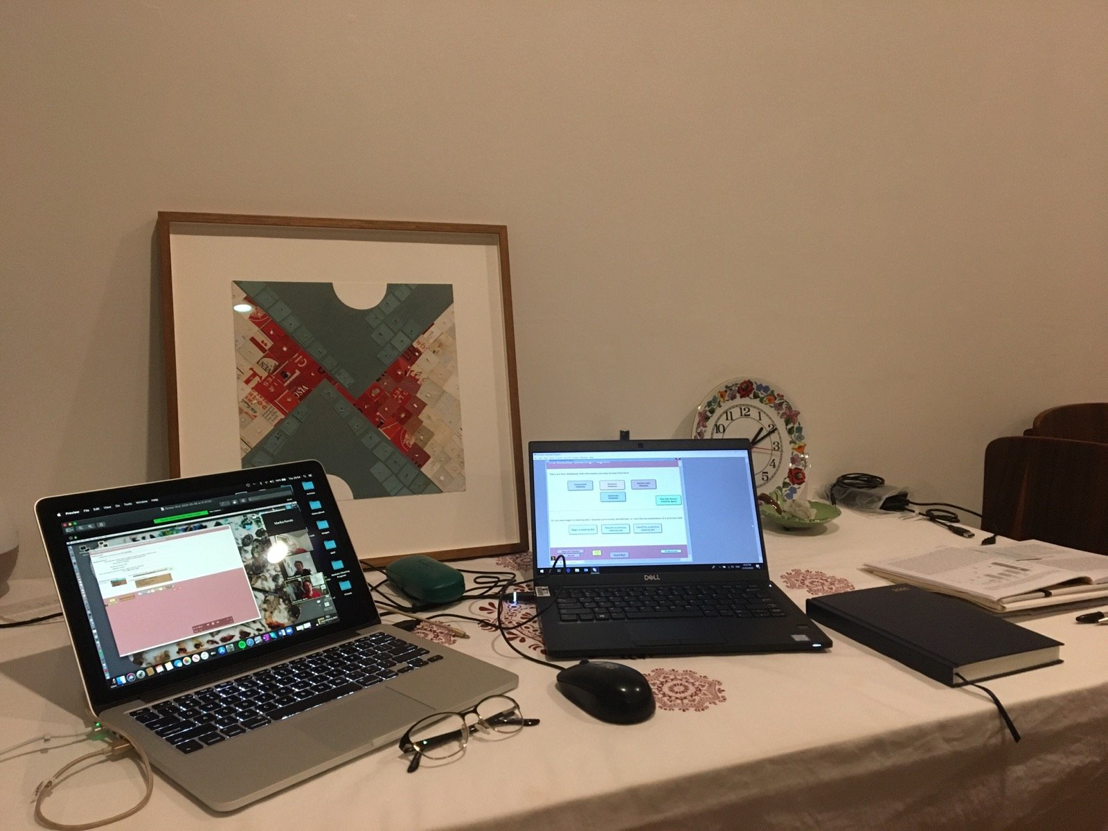 laptops on table