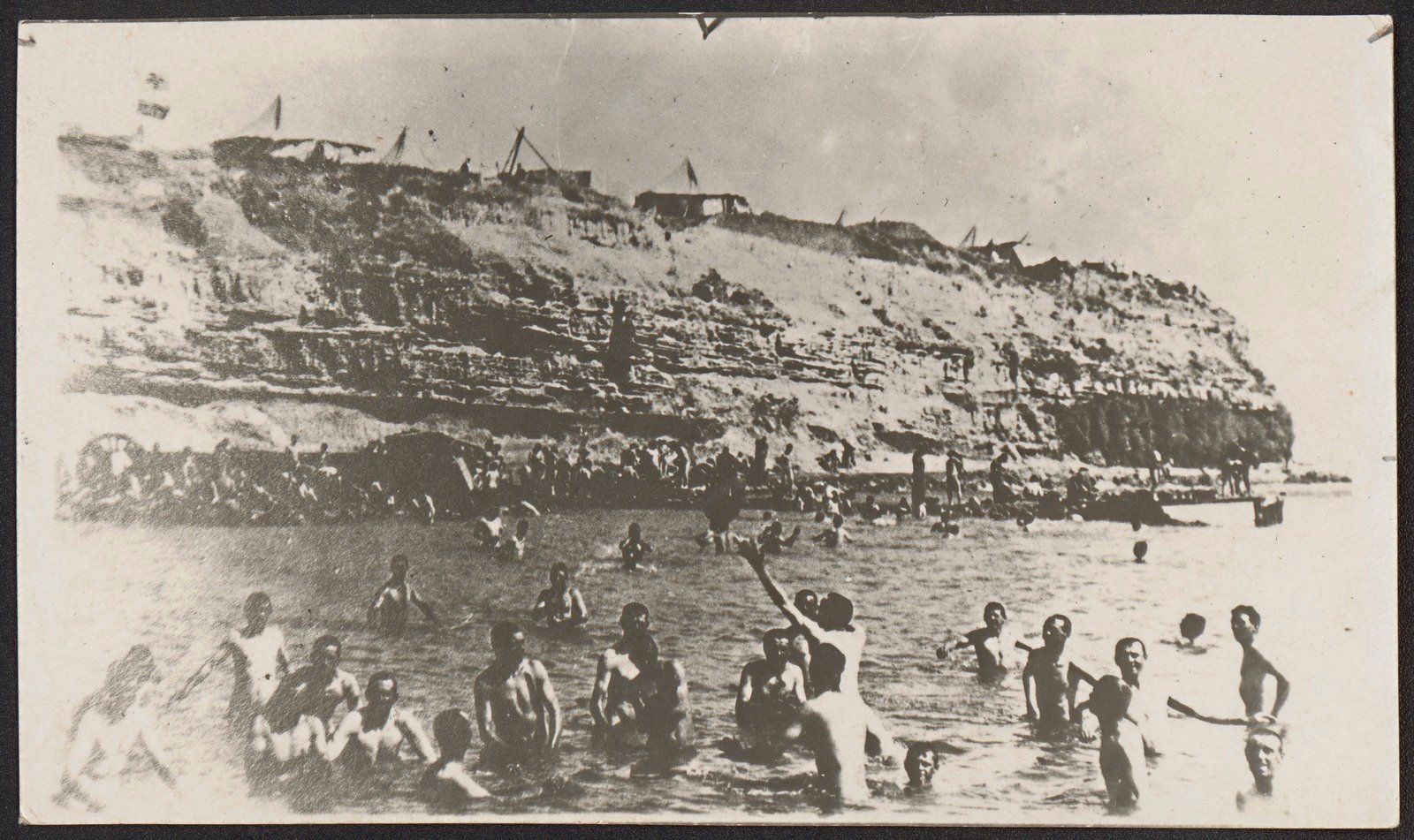 Australians bathing at Cape Helles