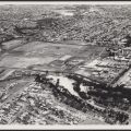 Aerial view of Coburg and Pentridge Prison Victoria