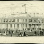 Images of Melbourne's first exhibition building