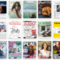 Covers of magazines available through Pressreader