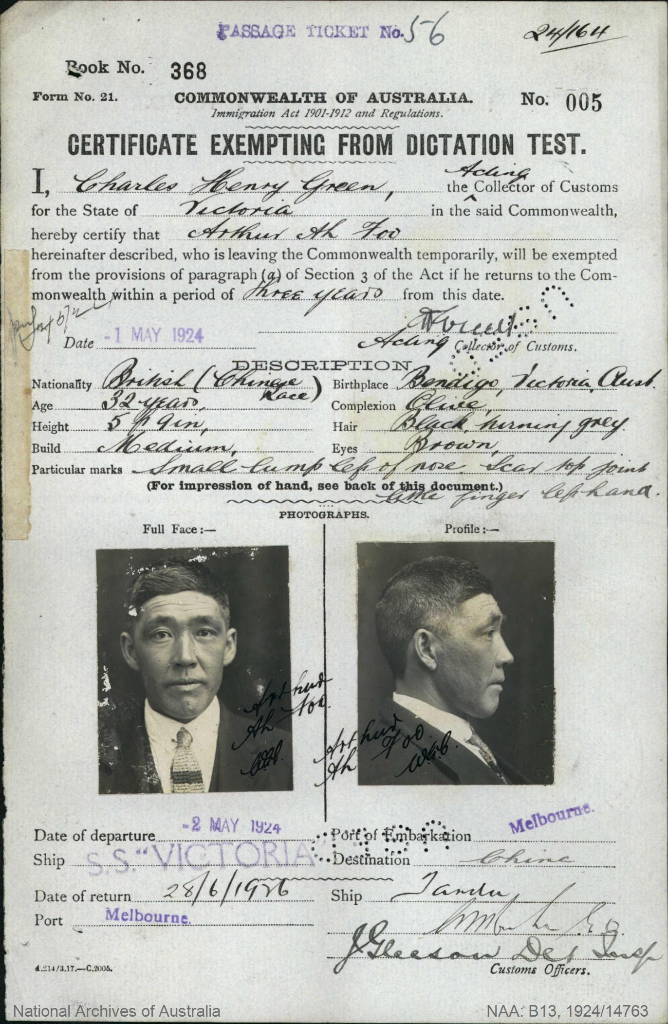 State Library Victoria – Victorian CEDT Index : a new family history  resource for Chinese Victorians