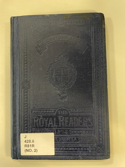 Photo of front cover of "The Royal readers, No.2"