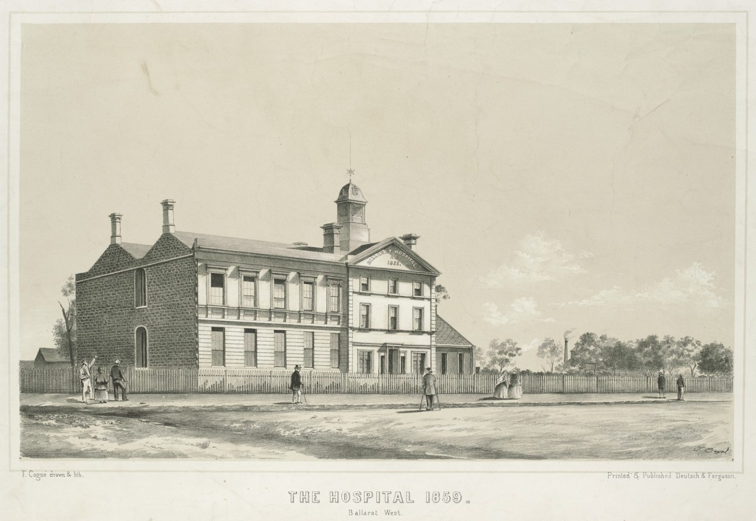 State Library Victoria Hospital records for family history