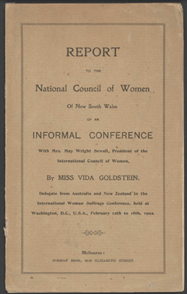 Cover of report.