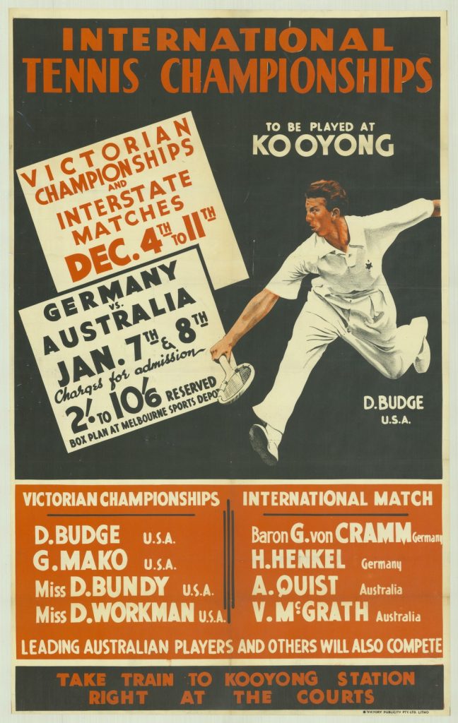 International Tennis Championships to be played at Kooyong H81.124/273