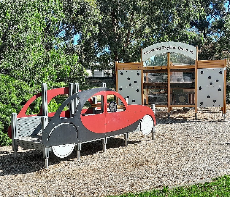 Playground at site of Burwood Skyline Drive In