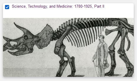 This picture shows the skeleton of a dinosaur against the picture of a man to show size difference.
