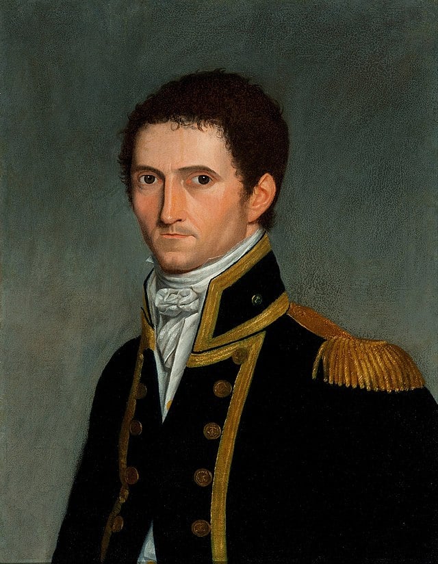 Portrait of Matthew Flinders in uniform, 