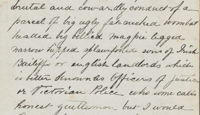 State Library Victoria – The Jerilderie Letter